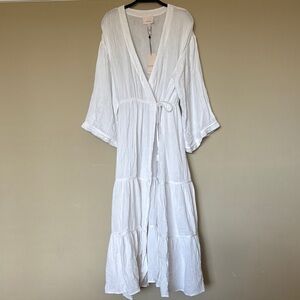 Cinq à Sept White Maxi Dress